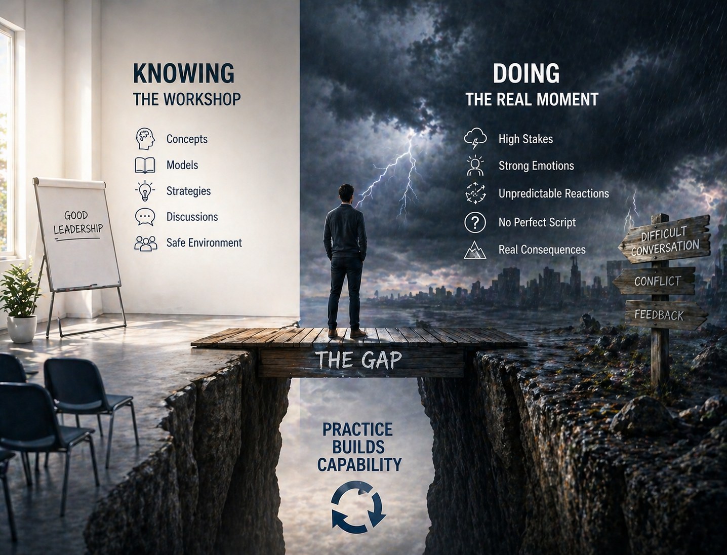 You Can't Really Learn a Conversation in a Workshop
